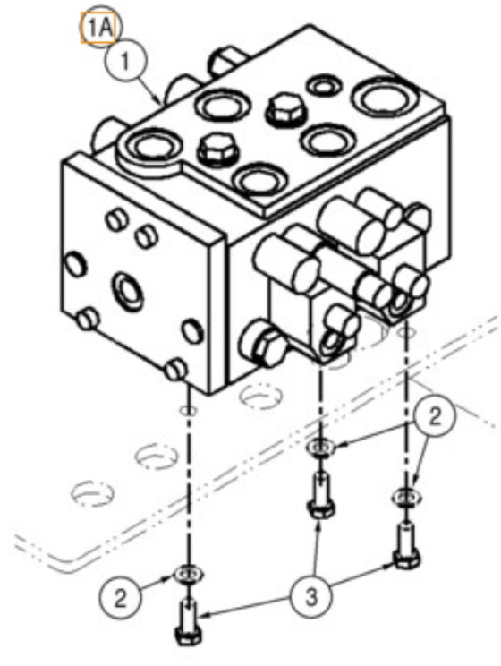Case 87411112 - Válvula hidráulica para Maquinaria de construcción: foto 2 Case 87411112 - Válvula hidráulica para Maquinaria de construcción: foto 2