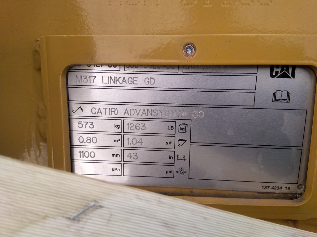 Caterpillar 5509421 - Cazo para excavadora: foto 4 Caterpillar 5509421 - Cazo para excavadora: foto 4