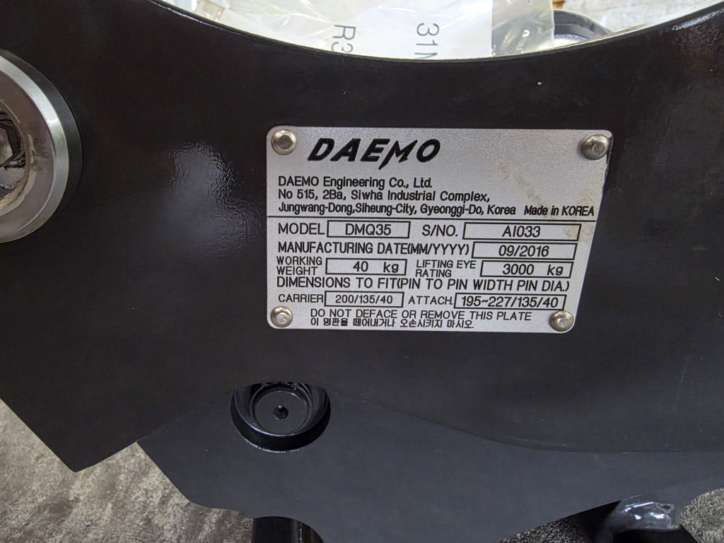 Hyundai 31MH90010GG - 31MH-90010GG - Acoplamiento rápido para Maquinaria de construcción: foto 3 Hyundai 31MH90010GG - 31MH-90010GG - Acoplamiento rápido para Maquinaria de construcción: foto 3