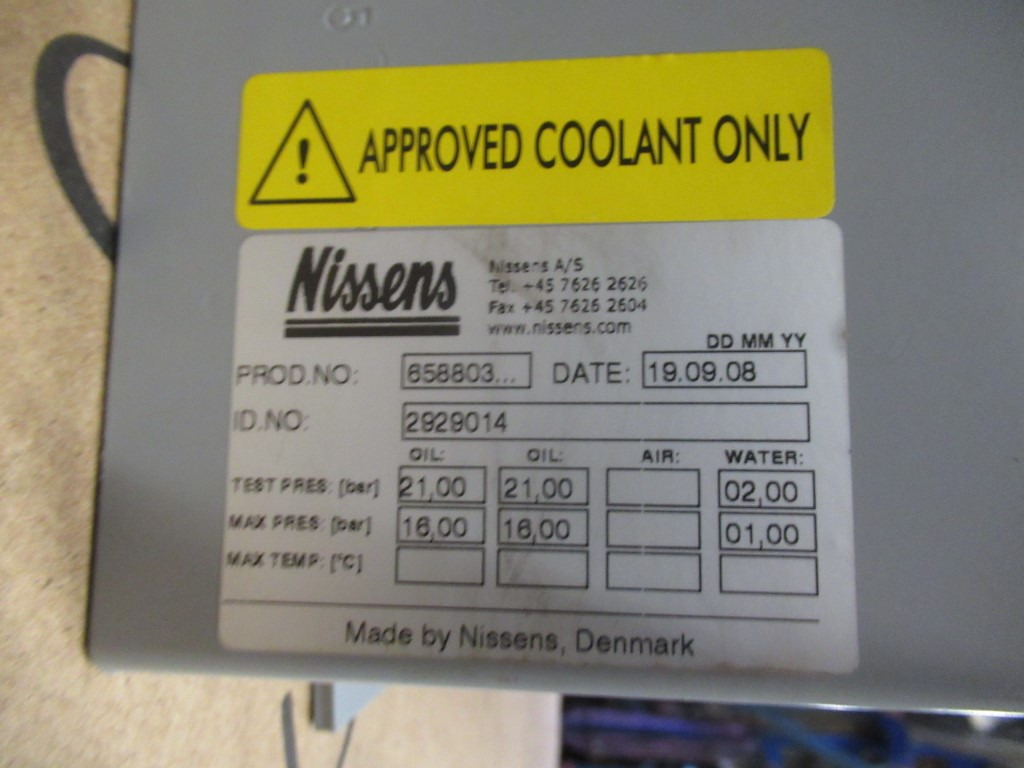Nissens 658803 - - Radiador para Maquinaria de construcción: foto 5 Nissens 658803 - - Radiador para Maquinaria de construcción: foto 5