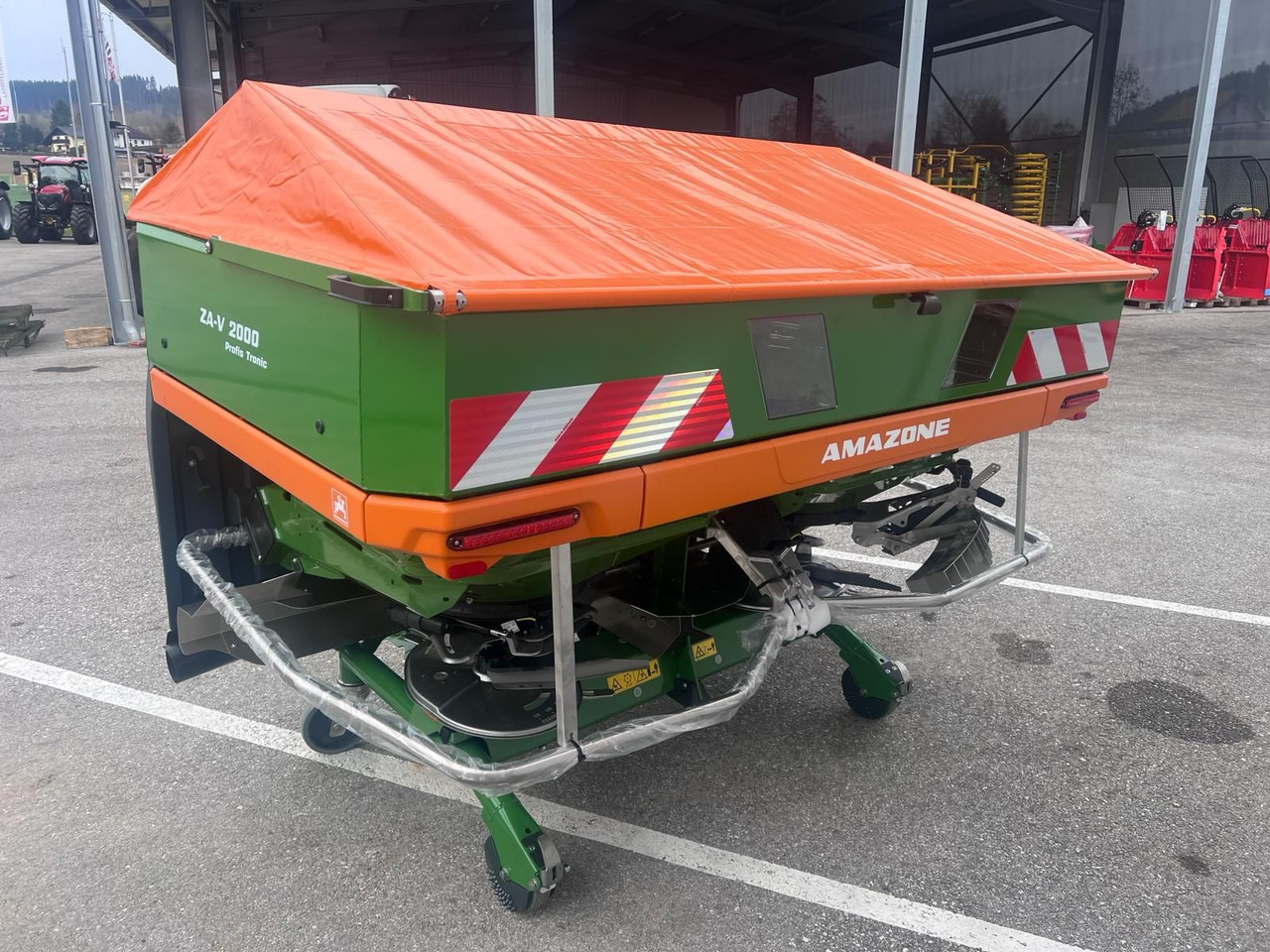 Amazone ZA-V 2000 Profis Tronic - Esparcidor de fertilizantes: foto 4 Amazone ZA-V 2000 Profis Tronic - Esparcidor de fertilizantes: foto 4