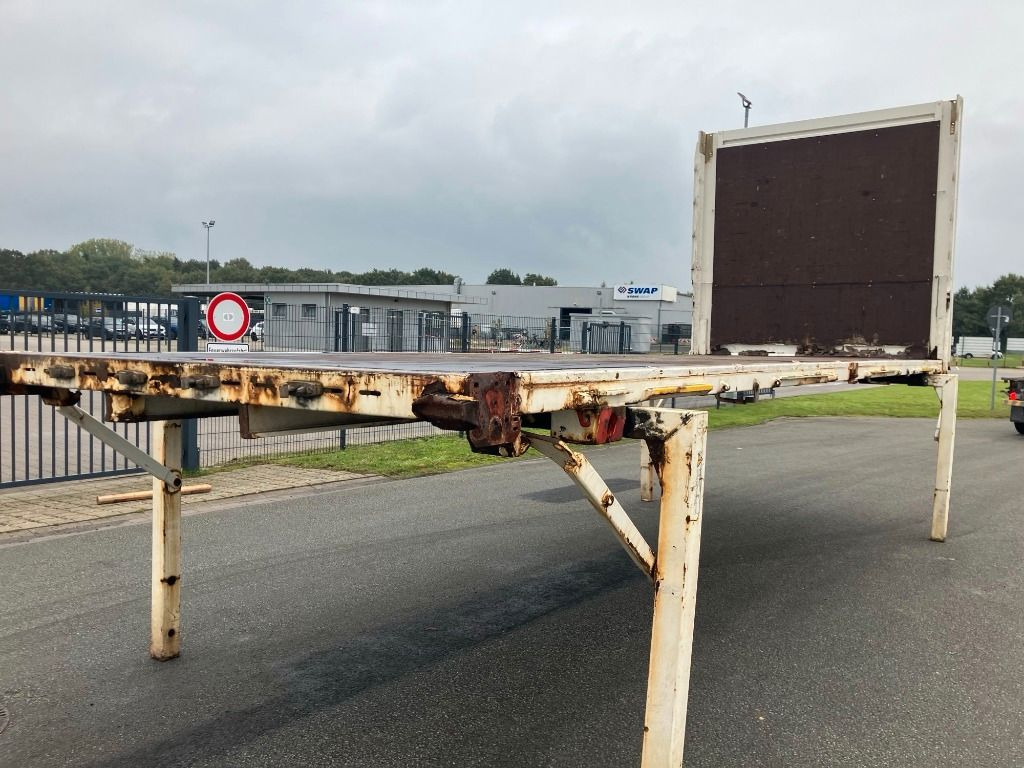 Krone Wechselbrücke Pritsche - Carrocería abierta: foto 2 Krone Wechselbrücke Pritsche - Carrocería abierta: foto 2