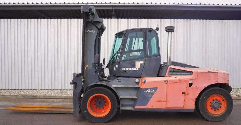 Linde H 160 D/1200 1401 - Carretilla elevadora diésel: foto 4 Linde H 160 D/1200 1401 - Carretilla elevadora diésel: foto 4