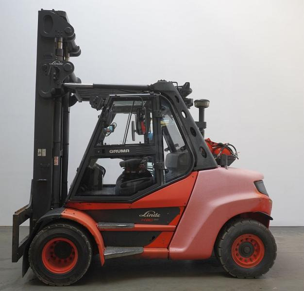 Linde H 80 T/900 EVO 396-03 - Carretilla elevadora de gas: foto 4 Linde H 80 T/900 EVO 396-03 - Carretilla elevadora de gas: foto 4
