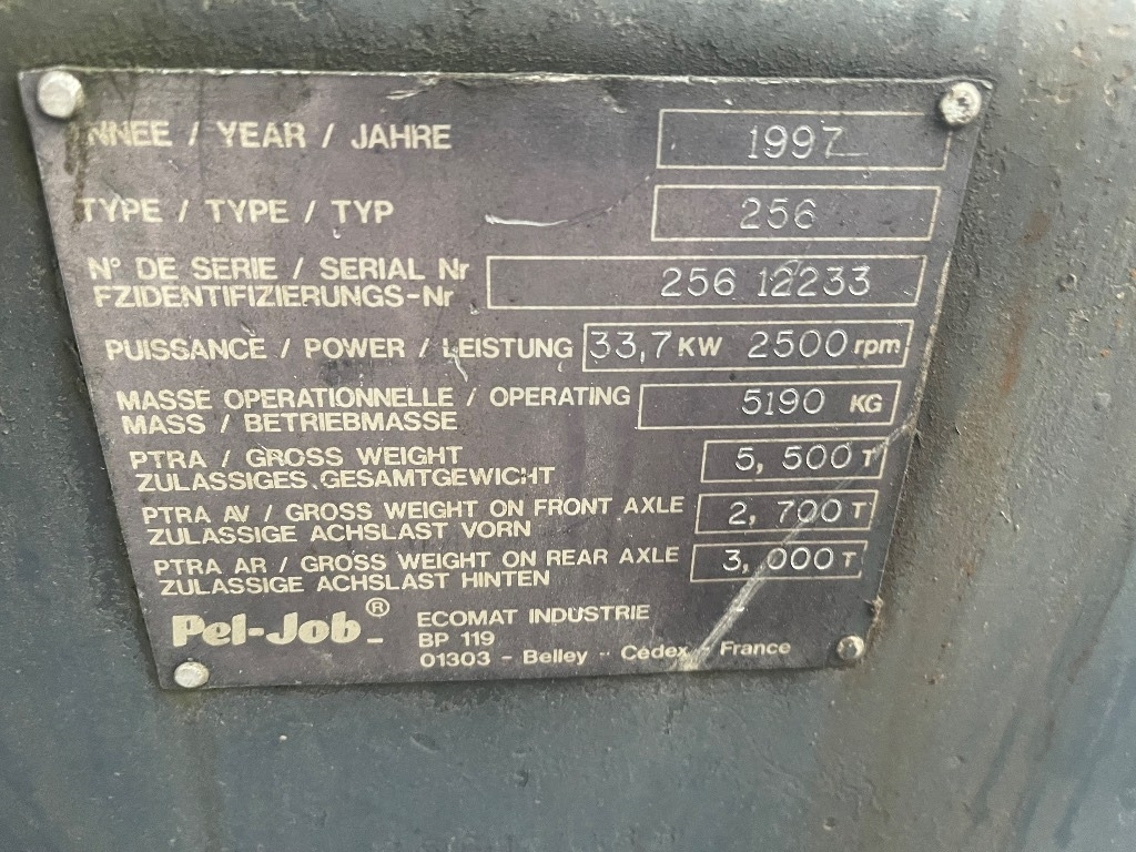 Peljop EW 256 - Excavadora de ruedas: foto 4 Peljop EW 256 - Excavadora de ruedas: foto 4