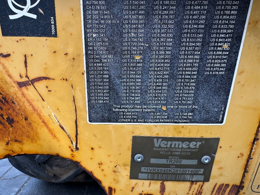 Vermeer RT200 - Zanjadora: foto 4 Vermeer RT200 - Zanjadora: foto 4