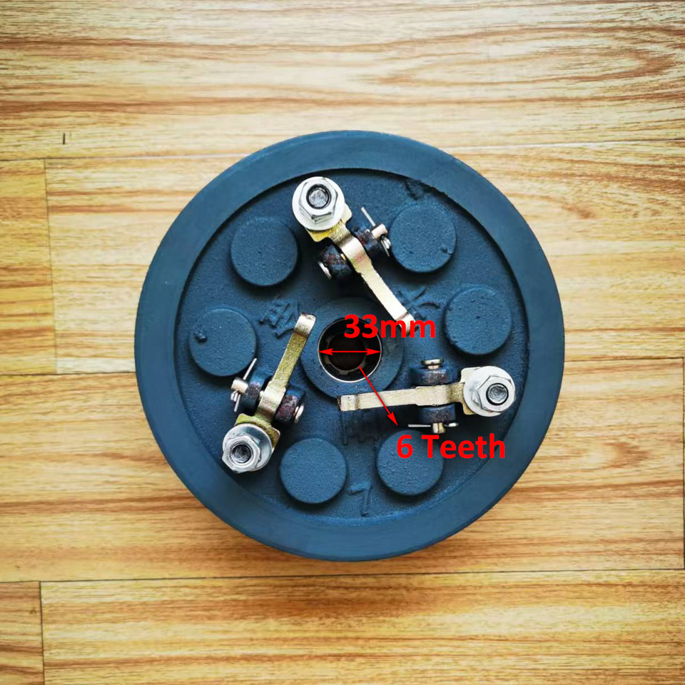 Qingdao Promising 220mm 3 Rib Pulley Clutch Assembly for FLAND FL45 Wheel Loader - Embrague y piezas para Cargadora de ruedas: foto 2 Qingdao Promising 220mm 3 Rib Pulley Clutch Assembly for FLAND FL45 Wheel Loader - Embrague y piezas para Cargadora de ruedas: foto 2
