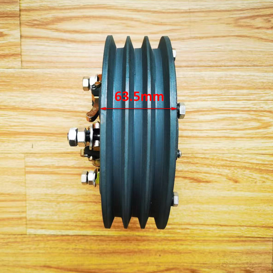 Qingdao Promising 220mm 3 Rib Pulley Clutch Assembly for FLAND FL45 Wheel Loader - Embrague y piezas para Cargadora de ruedas: foto 4 Qingdao Promising 220mm 3 Rib Pulley Clutch Assembly for FLAND FL45 Wheel Loader - Embrague y piezas para Cargadora de ruedas: foto 4
