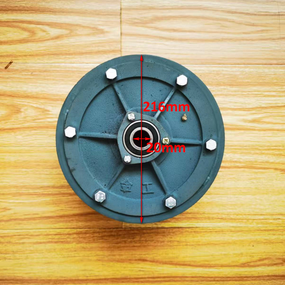 Qingdao Promising 220mm 3 Rib Pulley Clutch Assembly for FLAND FL45 Wheel Loader - Embrague y piezas para Cargadora de ruedas: foto 3 Qingdao Promising 220mm 3 Rib Pulley Clutch Assembly for FLAND FL45 Wheel Loader - Embrague y piezas para Cargadora de ruedas: foto 3