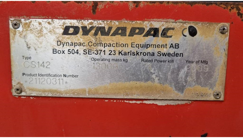 Rodillo Dynapac CS142, Vält: foto 14 Rodillo Dynapac CS142, Vält: foto 14