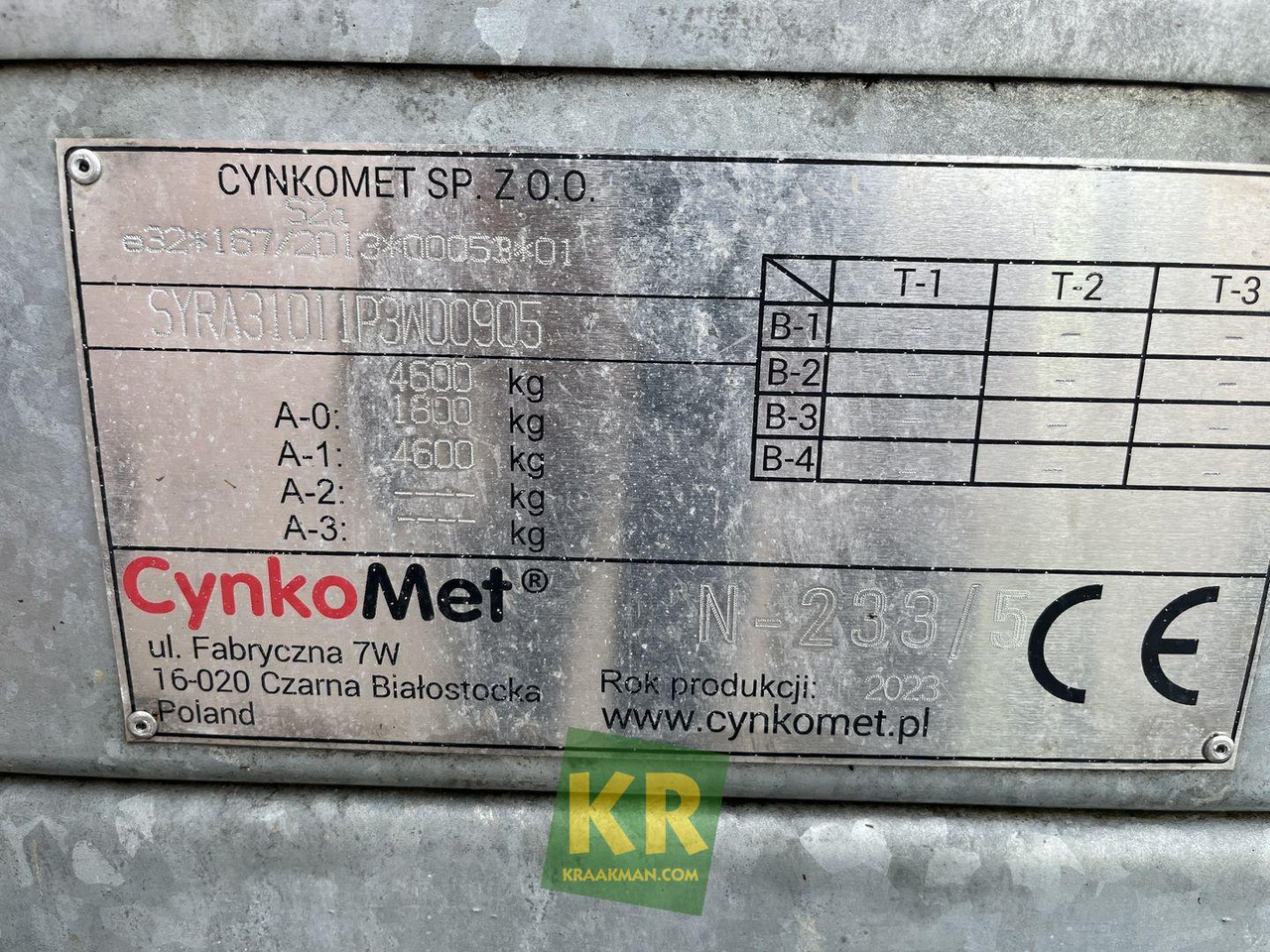 5T mest strooier Agromet - Esparcidor de estiércol: foto 1 5T mest strooier Agromet - Esparcidor de estiércol: foto 1