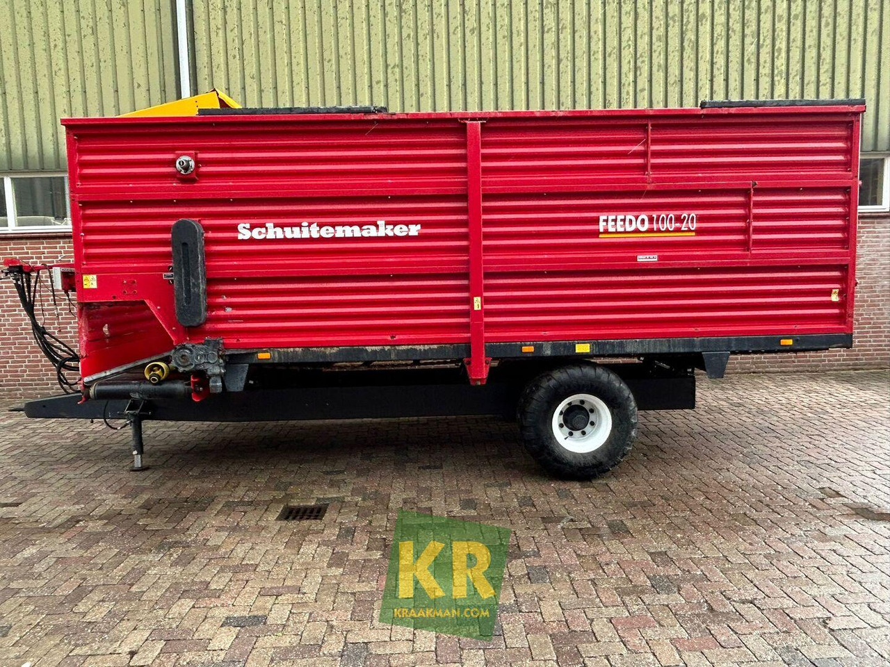 Feedo 100-20 voerwagen Schuitemaker - Desensiladora: foto 1 Feedo 100-20 voerwagen Schuitemaker - Desensiladora: foto 1