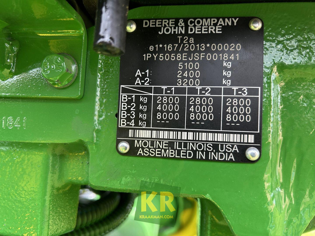 John Deere 5058E - Tractor: foto 5 John Deere 5058E - Tractor: foto 5