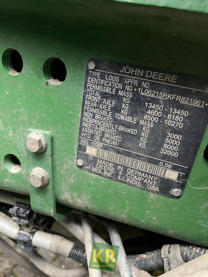 Leasing de John Deere 6215R  John Deere 6215R: foto 14