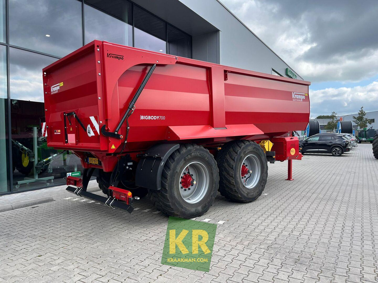 Krampe BIG BODY 700 - Remolque volquete agrícola: foto 3 Krampe BIG BODY 700 - Remolque volquete agrícola: foto 3