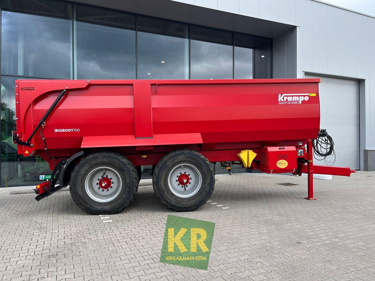 Krampe BIG BODY 700 - Remolque volquete agrícola: foto 2 Krampe BIG BODY 700 - Remolque volquete agrícola: foto 2