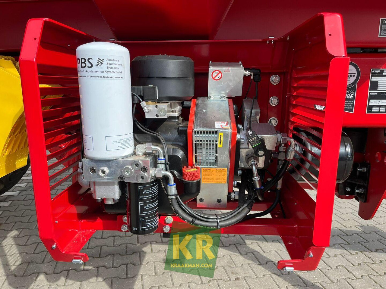 Remolque volquete agrícola nuevo Krampe BIG BODY 700: foto 18