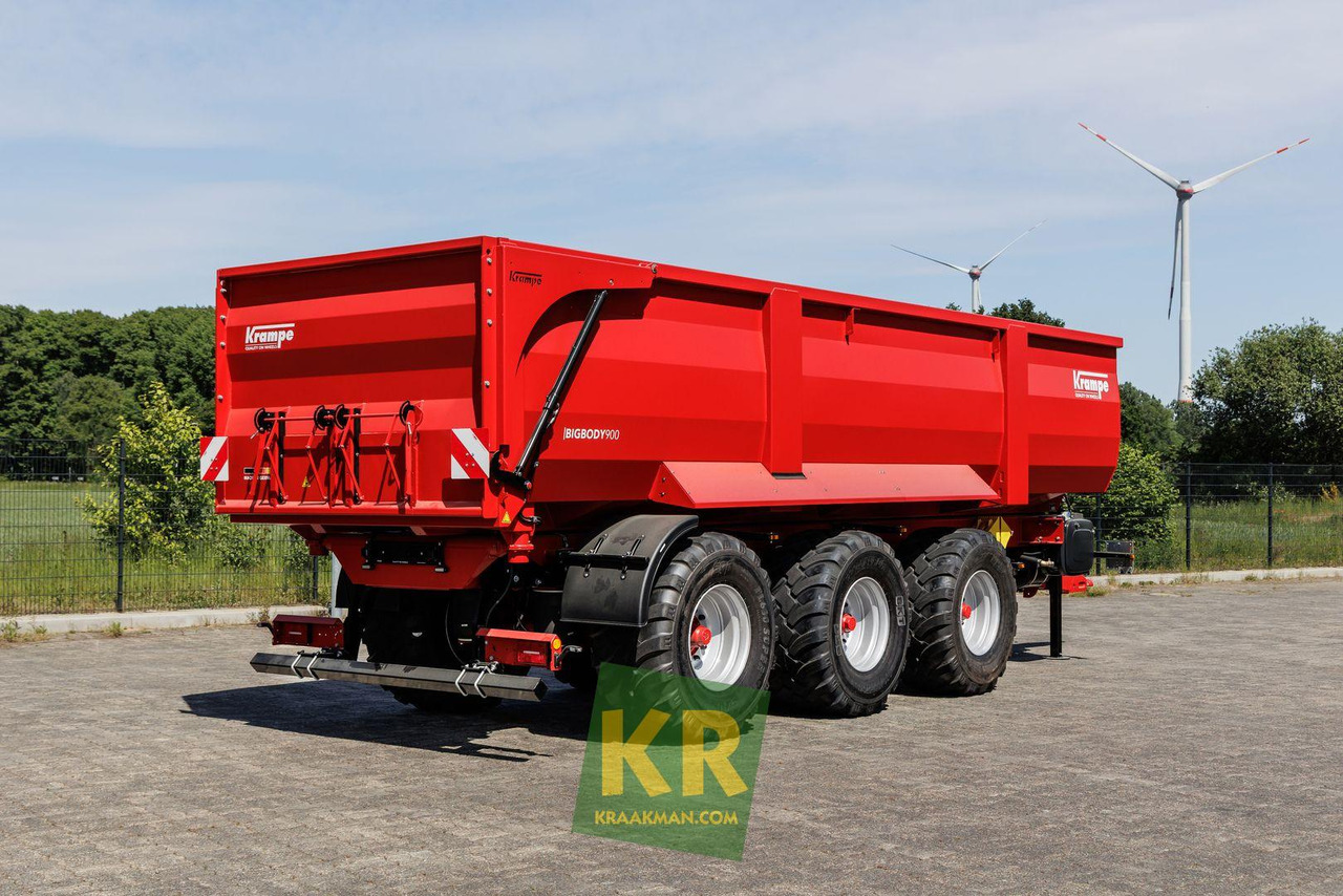 Krampe BIG BODY 900 - Remolque volquete agrícola: foto 2 Krampe BIG BODY 900 - Remolque volquete agrícola: foto 2