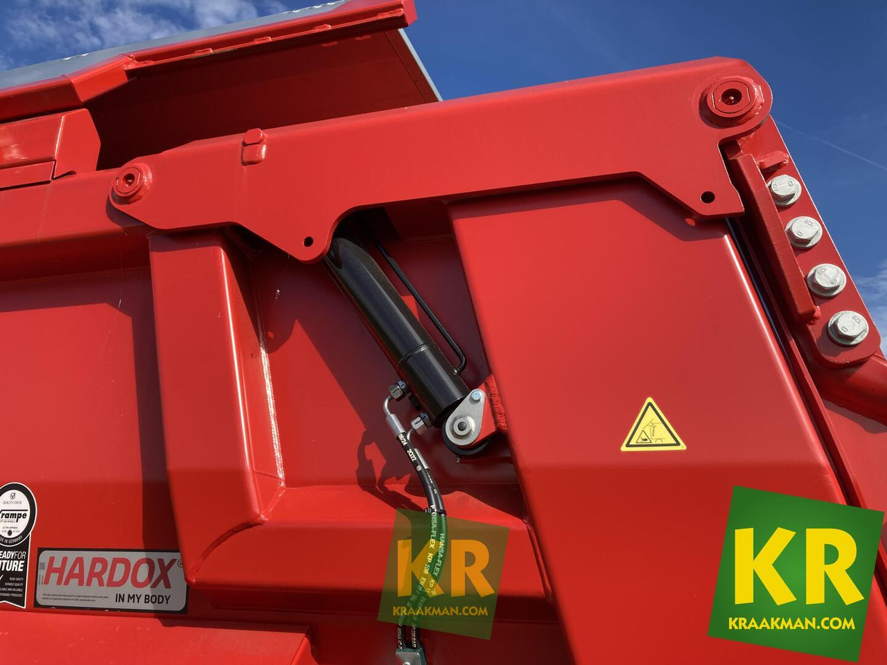 Krampe HD550 - Remolque volquete agrícola: foto 4 Krampe HD550 - Remolque volquete agrícola: foto 4