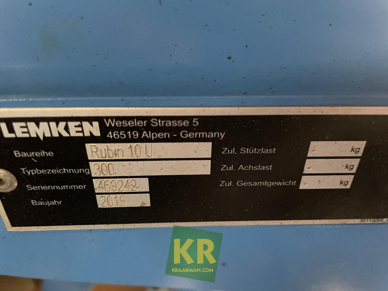 Lemken Rubin 10 - Rastras: foto 5 Lemken Rubin 10 - Rastras: foto 5