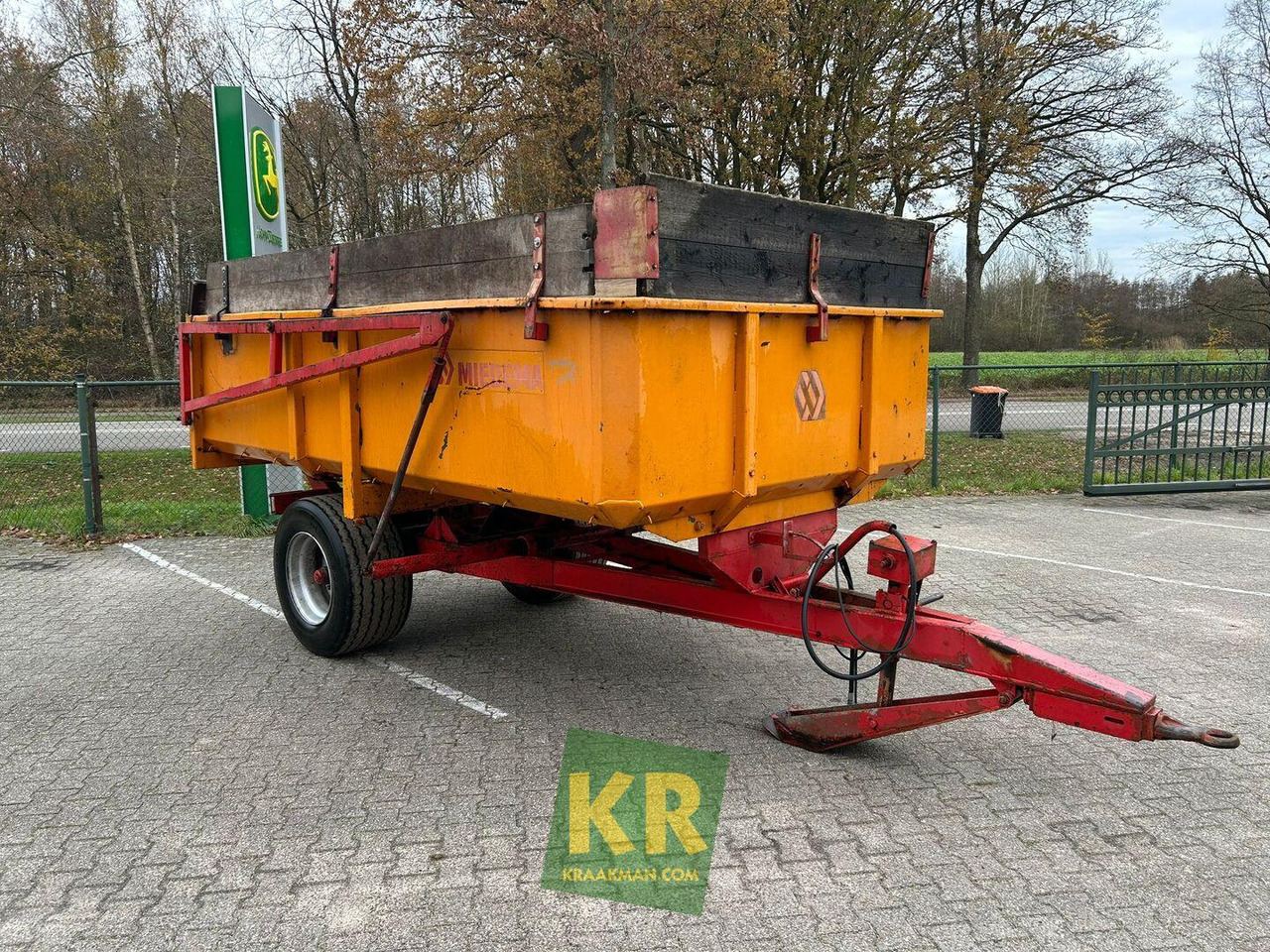 Miedema Kipper - Remolque volquete agrícola: foto 1 Miedema Kipper - Remolque volquete agrícola: foto 1