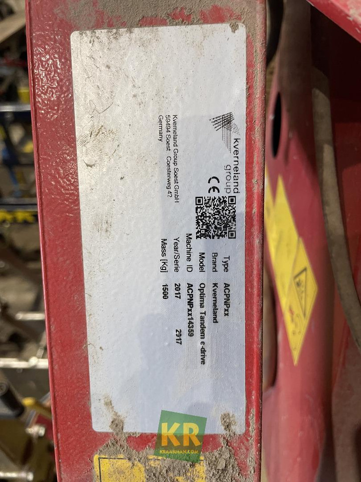 Overig Kverneland - Sembradora de precisión: foto 3 Overig Kverneland - Sembradora de precisión: foto 3