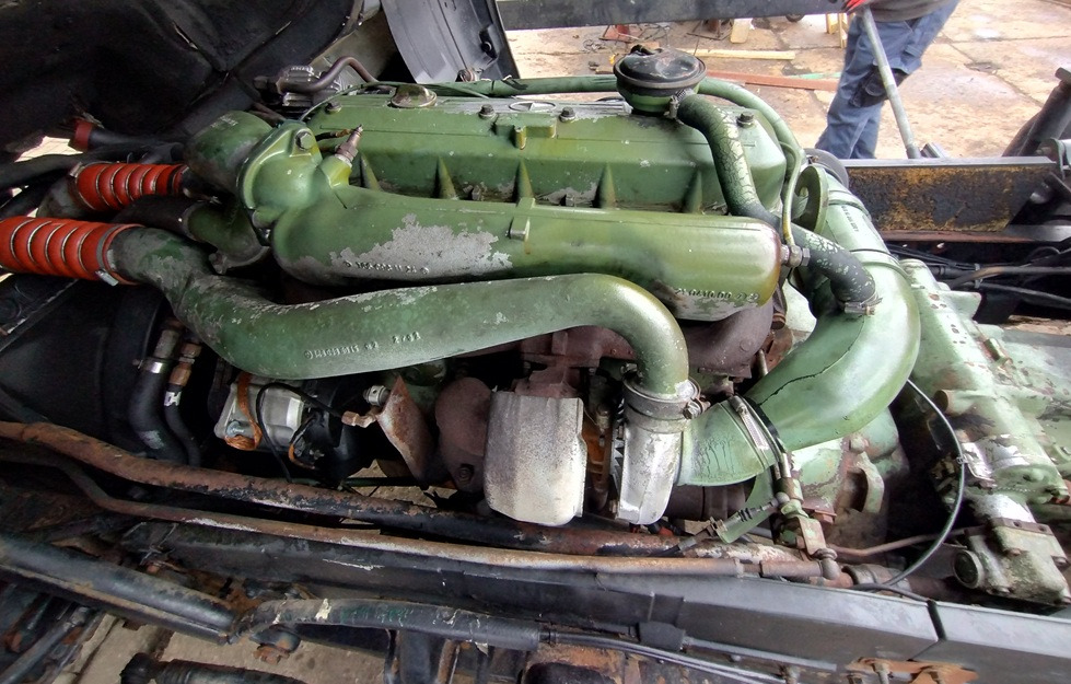 Cabeza tractora MERCEDES BENZ 1120 S + NACZEPA  1-OSIOWA  TRAILER: foto 6