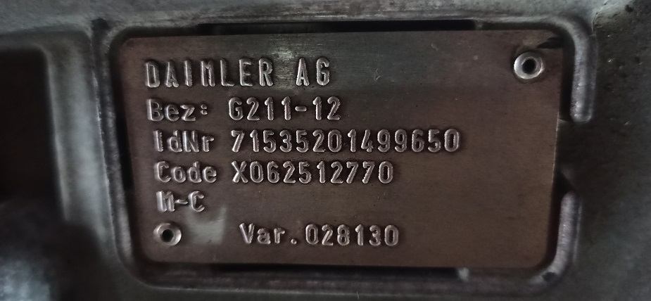 MERCEDES-BENZ G211-12 ACTROS MP4 - Caja de cambios y piezas para Camión: foto 5 MERCEDES-BENZ G211-12 ACTROS MP4 - Caja de cambios y piezas para Camión: foto 5