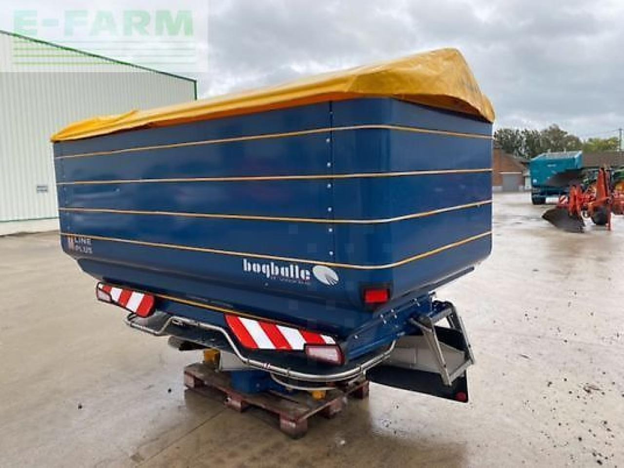 Esparcidor de fertilizantes Bogballe m45: foto 7 Esparcidor de fertilizantes Bogballe m45: foto 7