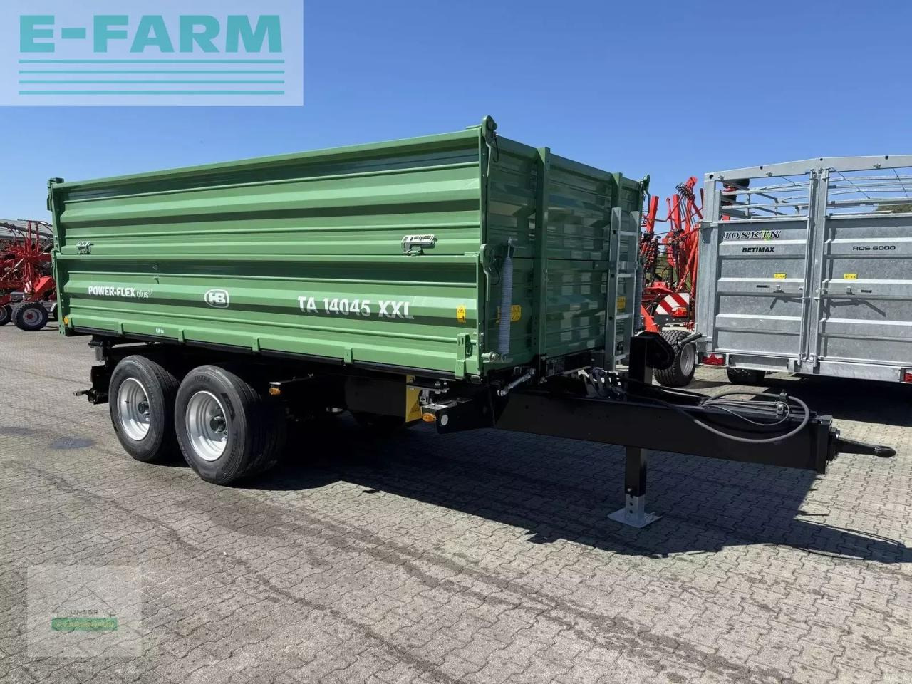 Brantner ta 14045 xxl aktion - Remolque volquete agrícola: foto 2 Brantner ta 14045 xxl aktion - Remolque volquete agrícola: foto 2