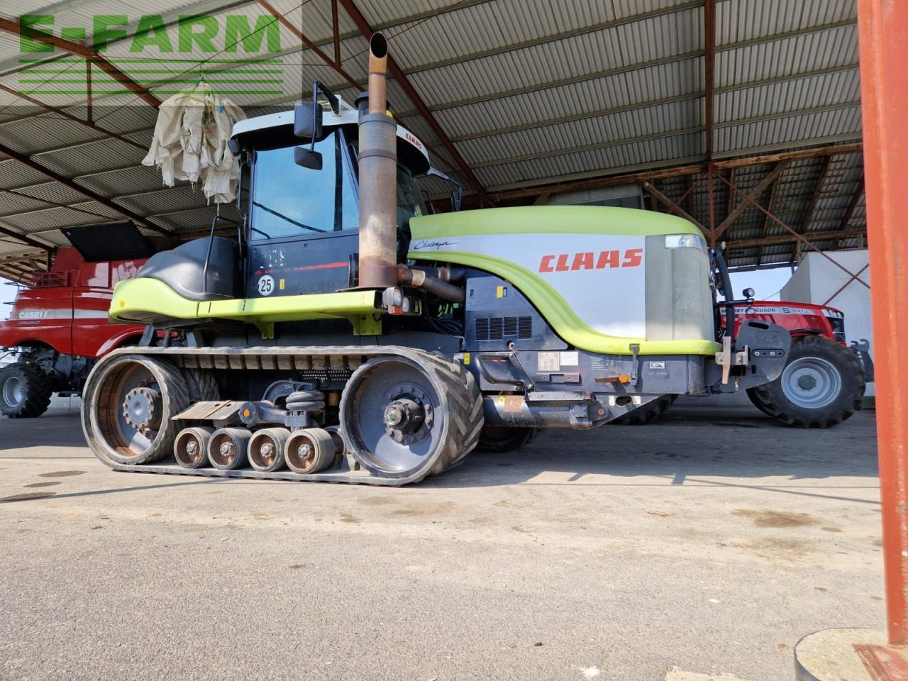CLAAS Cat Challenger 75E - Tractor: foto 1 CLAAS Cat Challenger 75E - Tractor: foto 1
