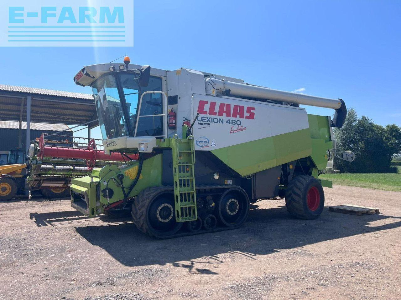 CLAAS LEXION 480 EVOLUTION TT - Cosechadora de granos: foto 1 CLAAS LEXION 480 EVOLUTION TT - Cosechadora de granos: foto 1