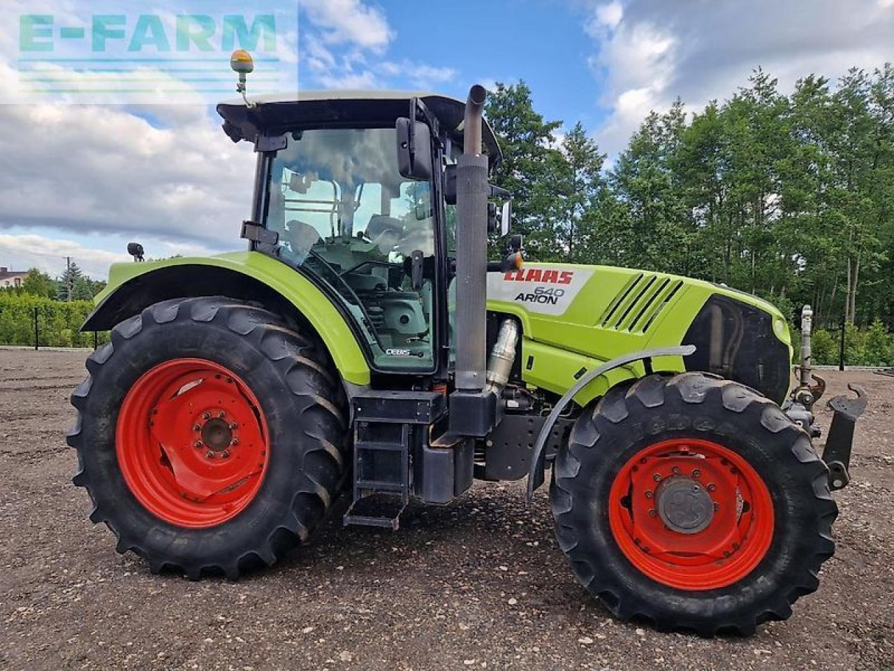 Tractor CLAAS arion 640 cebis CEBIS: foto 10