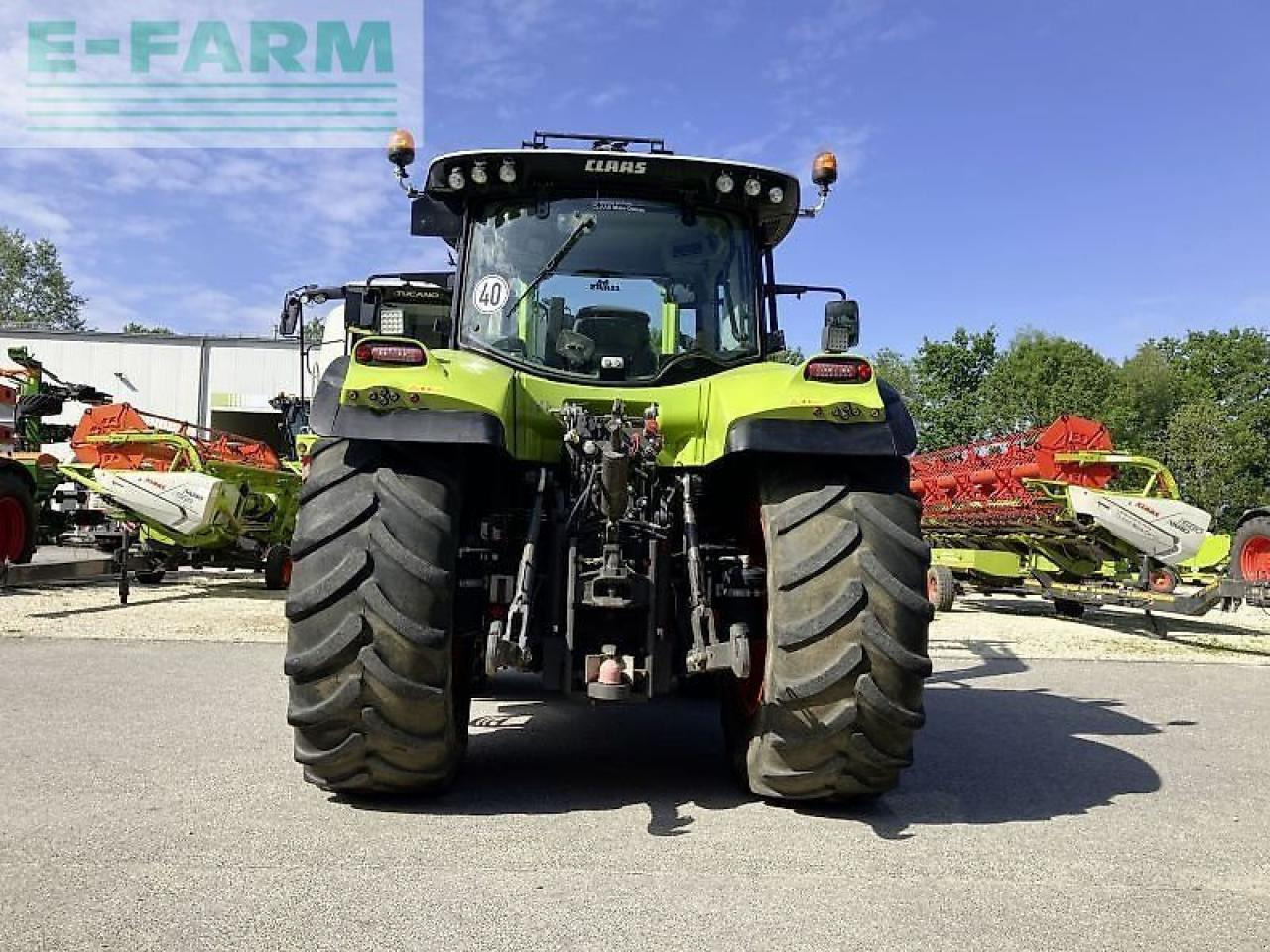 Tractor CLAAS arion 650 cmatic cebis+fl150 CMATIC CEBIS: foto 7