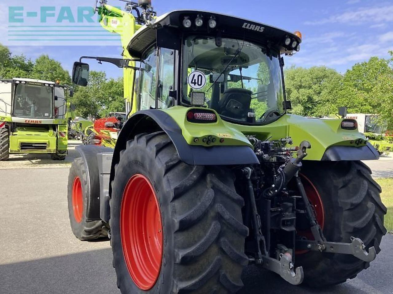 Tractor CLAAS arion 650 cmatic cebis+fl150 CMATIC CEBIS: foto 16