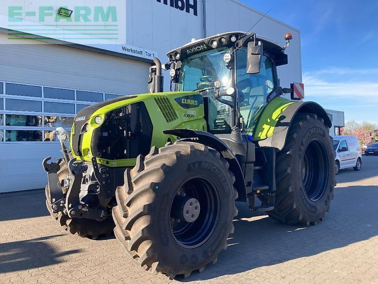 CLAAS axion 830 cmatic CMATIC - Tractor: foto 2 CLAAS axion 830 cmatic CMATIC - Tractor: foto 2
