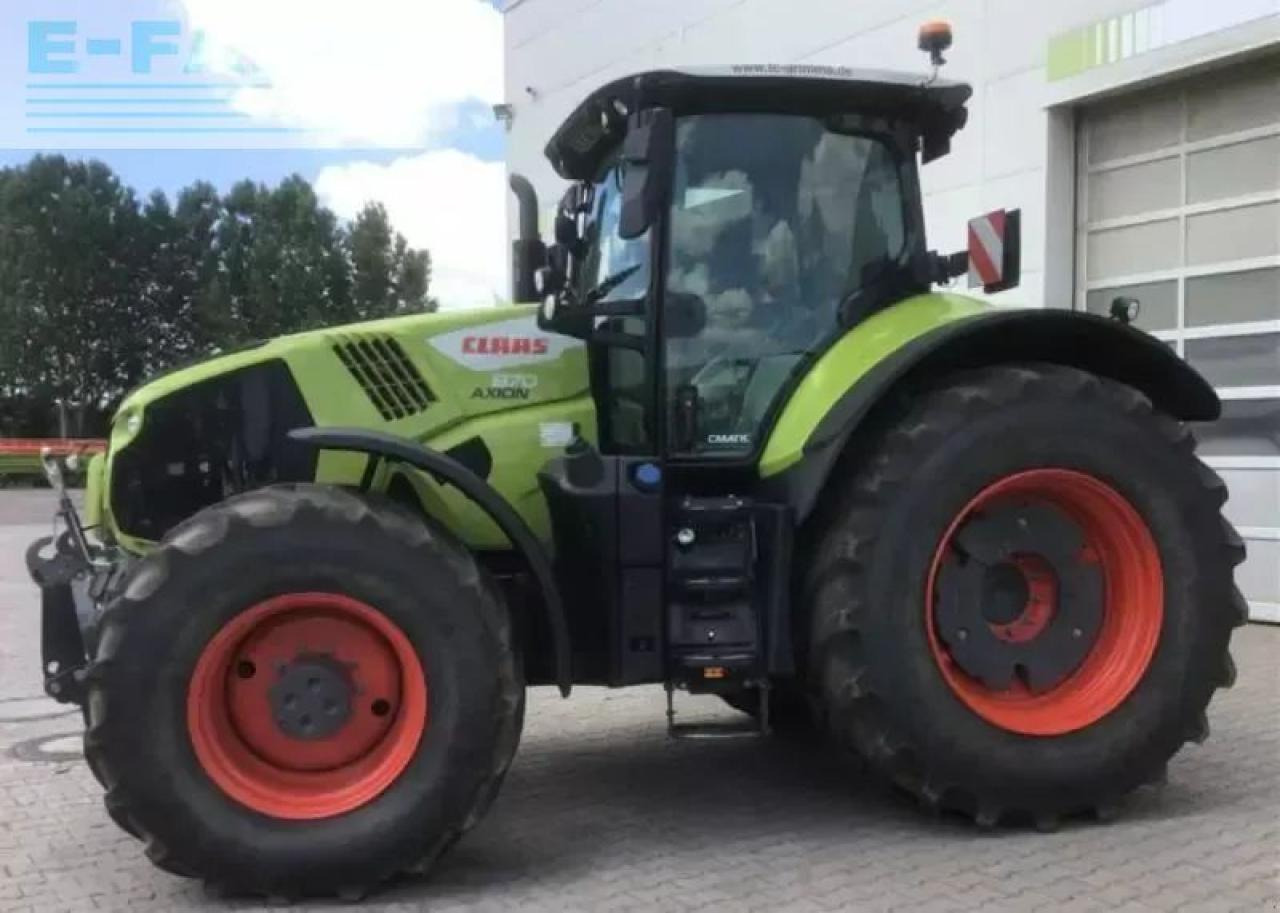 CLAAS axion 870 - Tractor: foto 1 CLAAS axion 870 - Tractor: foto 1