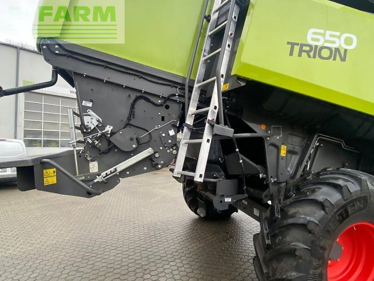 Cosechadora de granos CLAAS trion 650 mit vario 770: foto 9