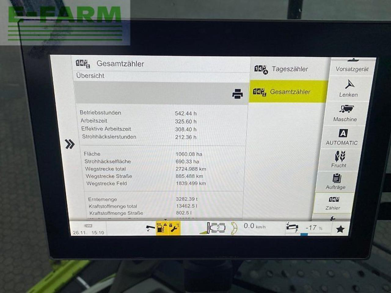 Cosechadora de granos CLAAS trion 650 mit vario 770: foto 14