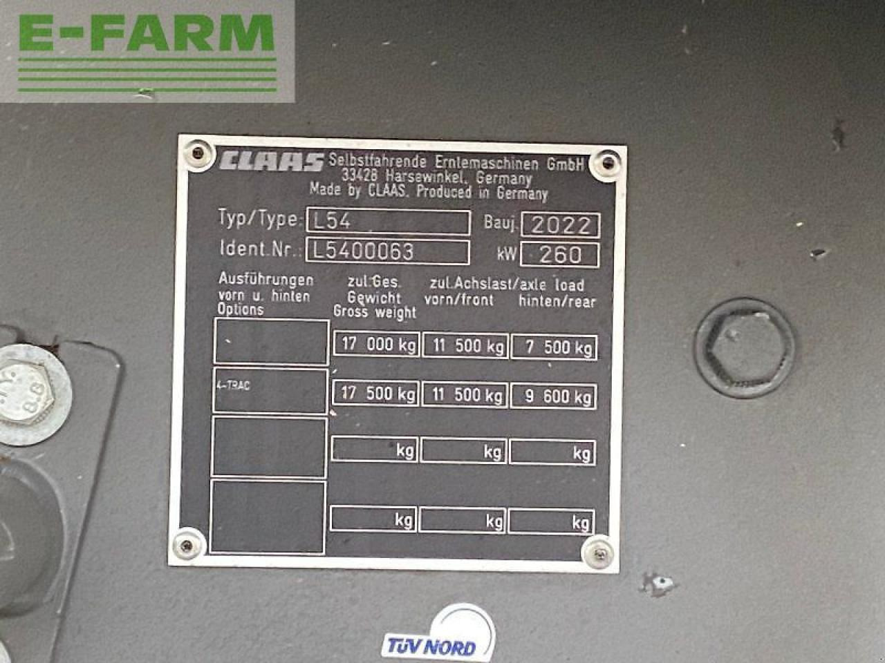 Cosechadora de granos CLAAS trion 650 mit vario 770: foto 15