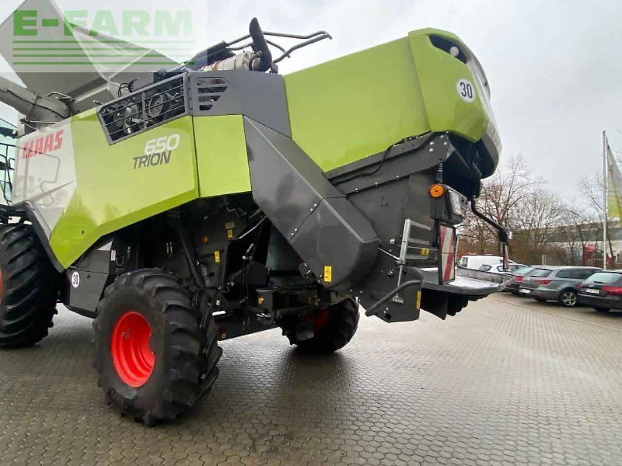 Cosechadora de granos CLAAS trion 650 mit vario 770: foto 10