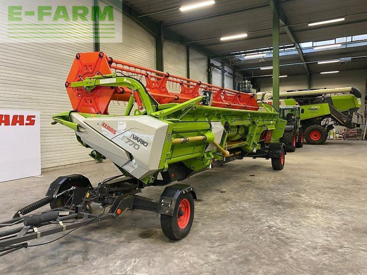 Cosechadora de granos CLAAS trion 650 mit vario 770: foto 16