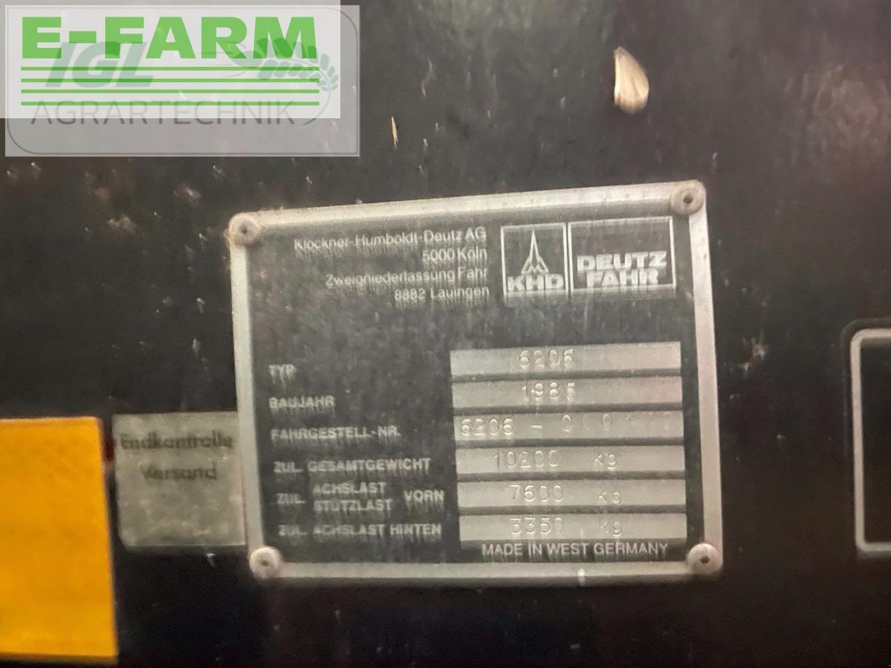 Cosechadora de granos Deutz-Fahr 3610: foto 8