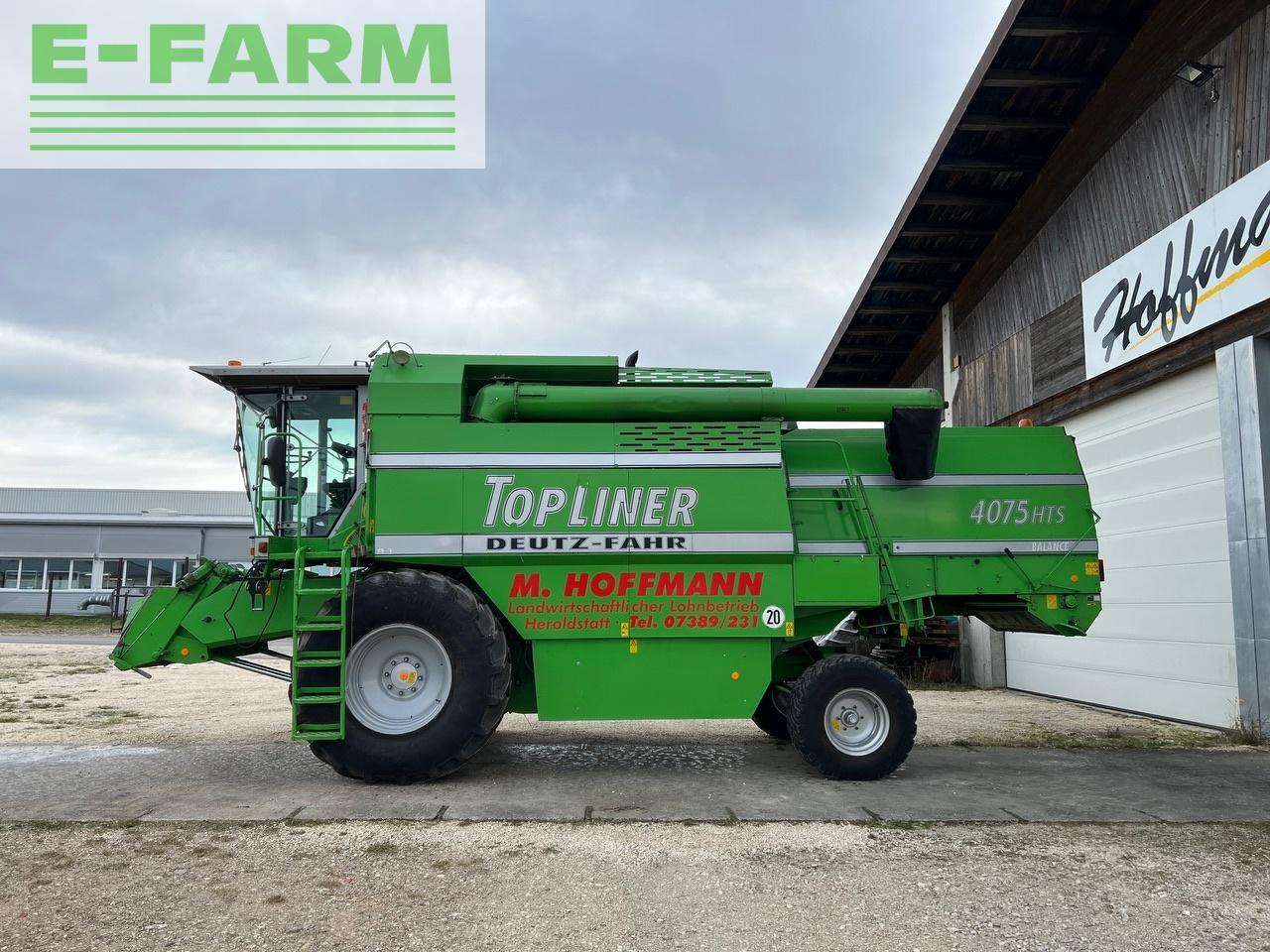 Deutz-Fahr Topliner 4075 - Cosechadora de granos: foto 2 Deutz-Fahr Topliner 4075 - Cosechadora de granos: foto 2