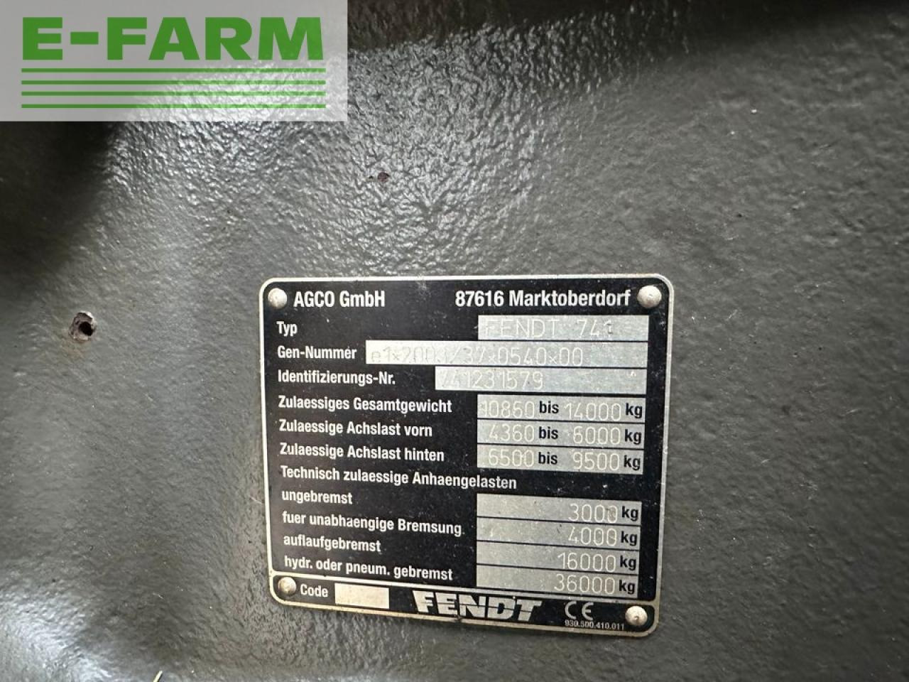 Tractor Fendt 720 Vario: foto 11