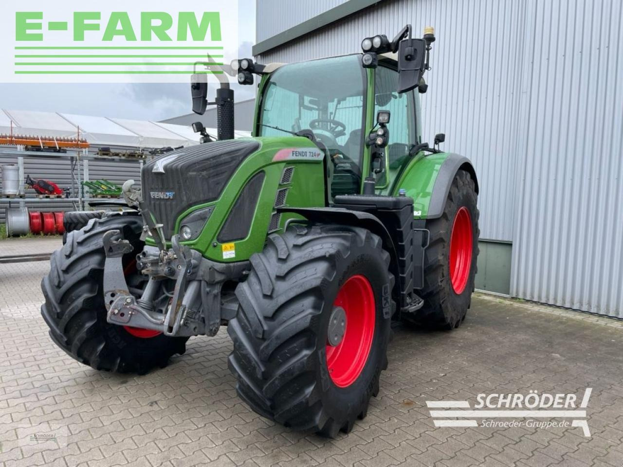 Fendt 724 s4 power plus rtk - Tractor: foto 5 Fendt 724 s4 power plus rtk - Tractor: foto 5