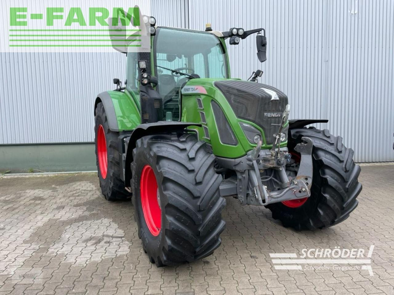 Fendt 724 s4 power plus rtk - Tractor: foto 1 Fendt 724 s4 power plus rtk - Tractor: foto 1