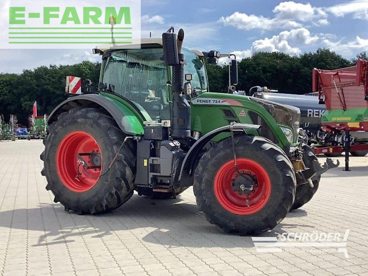 Fendt 724 s4 profi plus - Tractor: foto 3 Fendt 724 s4 profi plus - Tractor: foto 3