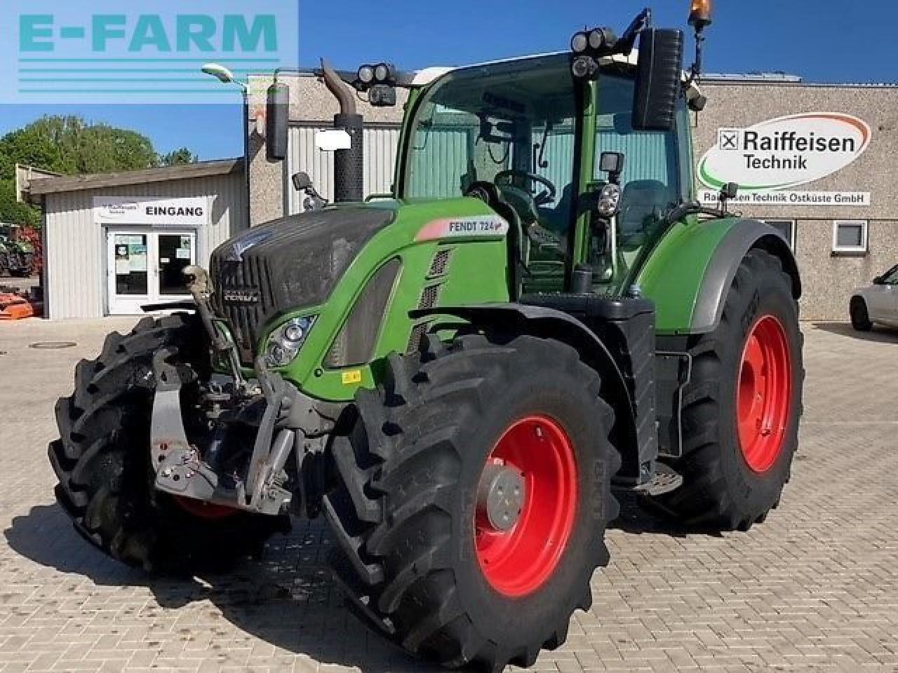 Fendt 724 s4 profi plus - Tractor: foto 1 Fendt 724 s4 profi plus - Tractor: foto 1
