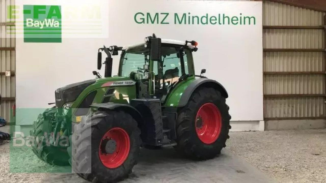 Fendt 724 s4 profi plus - Tractor: foto 1 Fendt 724 s4 profi plus - Tractor: foto 1